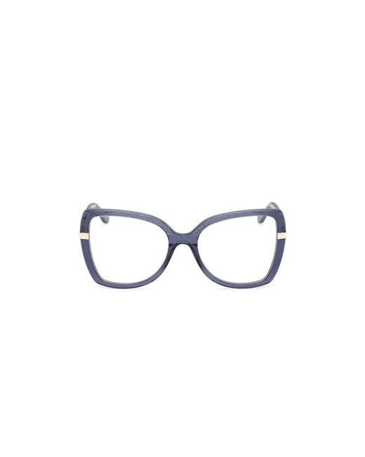 Guess Black Gu50245 090 Optical Frames Acetate Butterfly Normal
