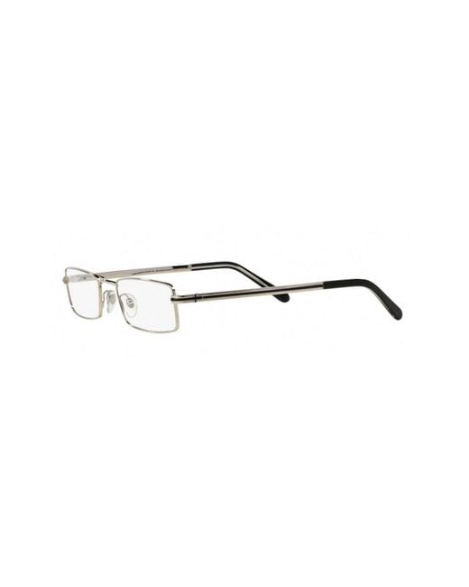 Sferoflex Black Sf2269 505 Optical Frames Metal Squared for men