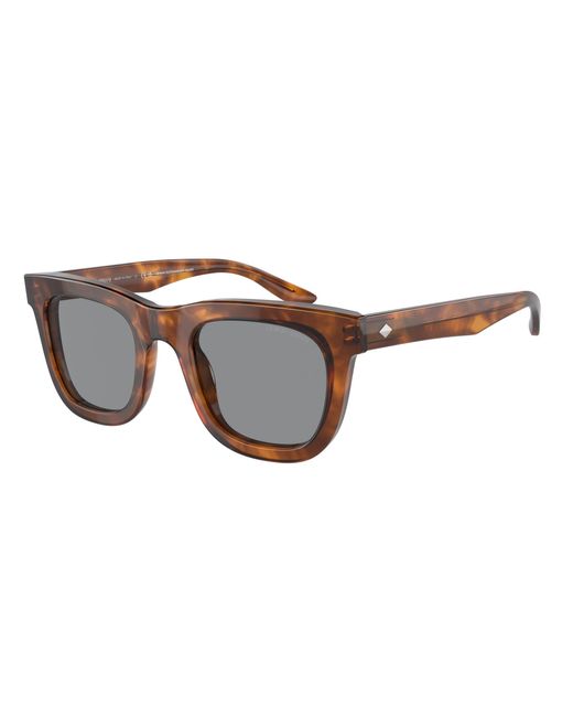 Giorgio Armani Black Ar8171 598802 Sunglasses Acetate Squared Normal for men