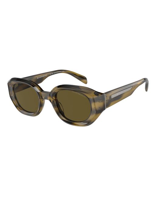 Emporio Armani Black Ea4230U 614873 Sunglasses Acetate Geometric Normal for men