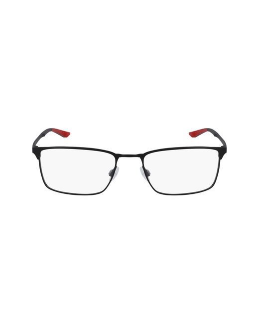 Nike Black 4307 007 Optical Frames Metal Squared Normal Photochromatic