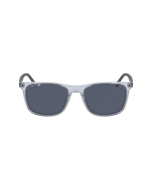 Lacoste Black L882S 057 Sunglasses Injected Squared Photochromatic Photochromatic for men