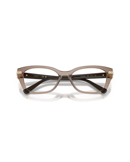Vogue Eyewear Black Vo5704B 2940 Optical Frames Nylon Transparent Cat Eye Normal