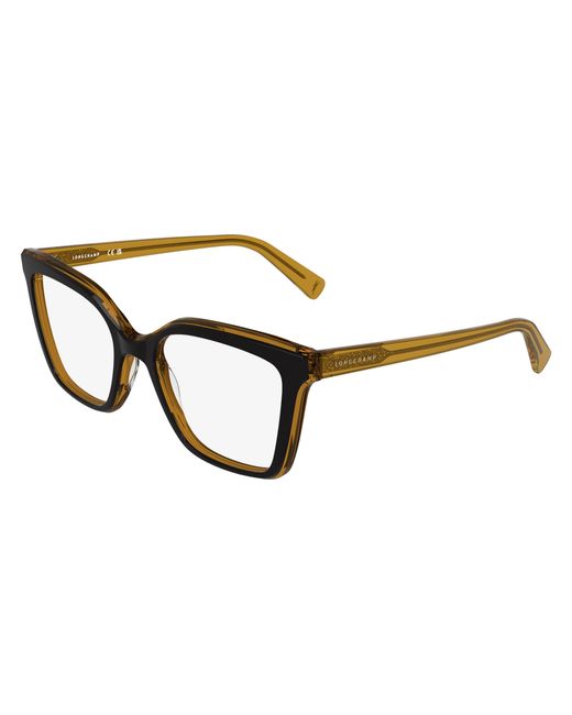 Longchamp Black Lo2795 014 Optical Frames Acetate Squared Normal