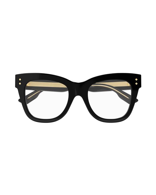 Gucci Black Gg1082O 001 Optical Frames Acetate Cat Eye