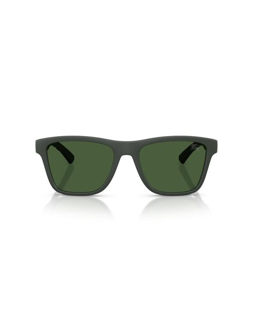 Burberry Green Be4482U 423271 Sunglasses Injected Squared Normal for men