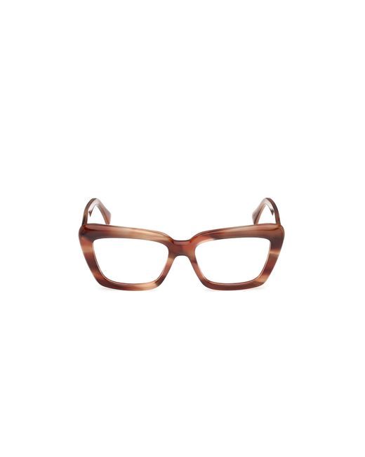 Max Mara Black Mm5210 068 Optical Frames Acetate Cat Eye Normal