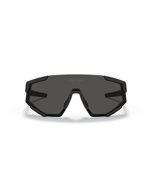 Prada Linea Rossa Black Ps 04Ws Dg006F Sunglasses Nylon Pillow Normal for men