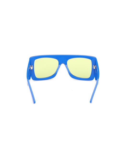 Emilio Pucci Blue Ep0230 90N Sunglasses Acetate Squared Normal