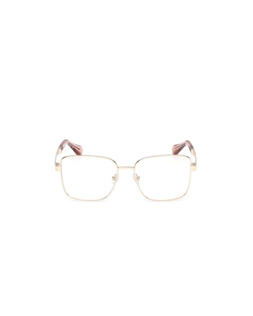 MAX&Co. Black Mo5221 032 Optical Frames Squared Normal