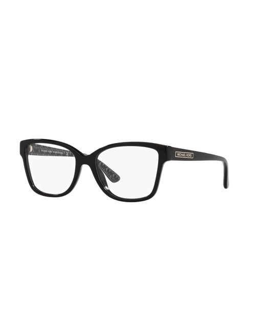 Michael Kors Black Mk4082 Orlando 3005 Optical Frames Acetate Transparent Squared Normal