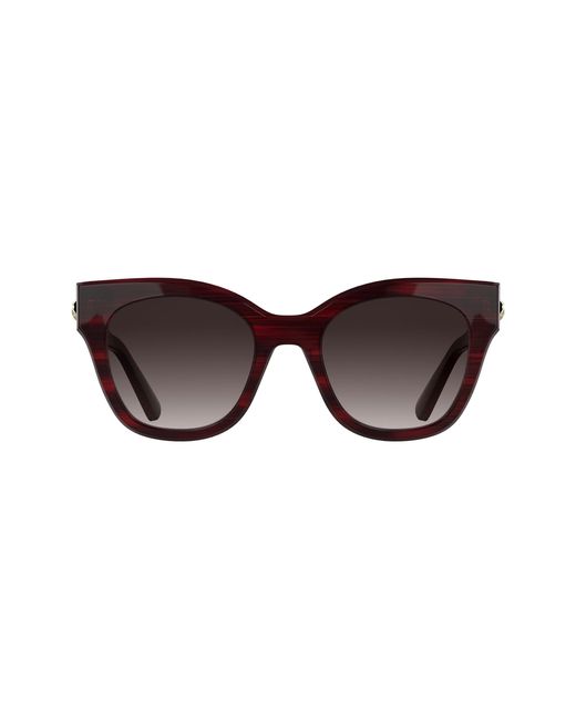 Longchamp Black Lo791S 614 Sunglasses Acetate Squared Normal Shaded