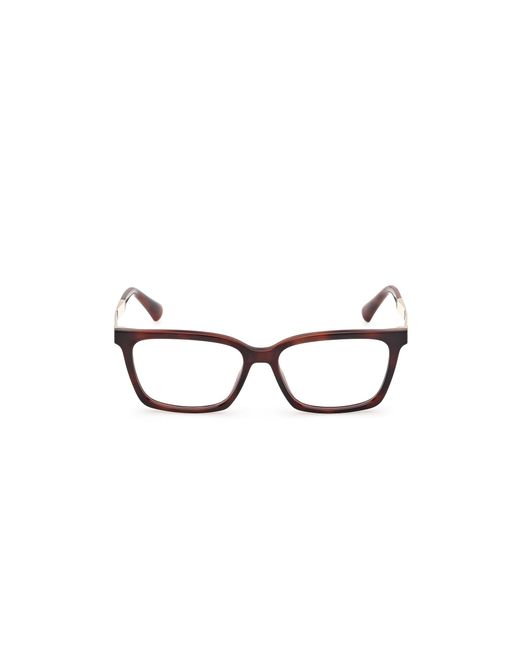 MAX&Co. Black Mo5220 052 Optical Frames Injected Squared Normal