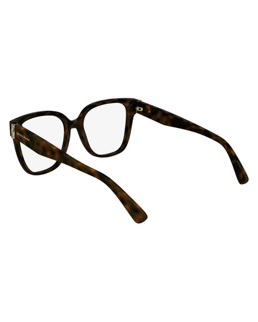 Longchamp Black Lo2745 242 Optical Frames Acetate Squared Normal Normal