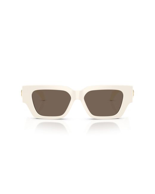 Versace Black Ve4497U 314/73 Sunglasses Injected Squared Normal