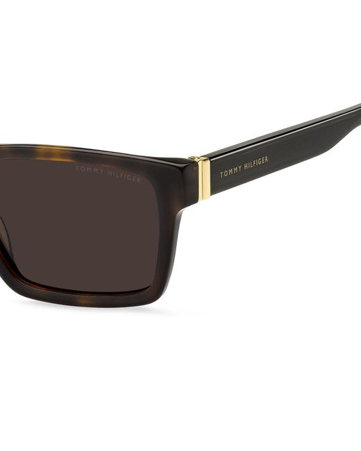 Tommy Hilfiger Black Th 2309/S 086/70 Sunglasses Acetate Squared Normal for men