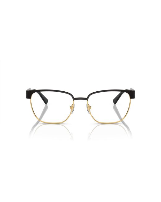 Versace Black Ve1264 1436 Optical Frames Metal Pillow Normal for men