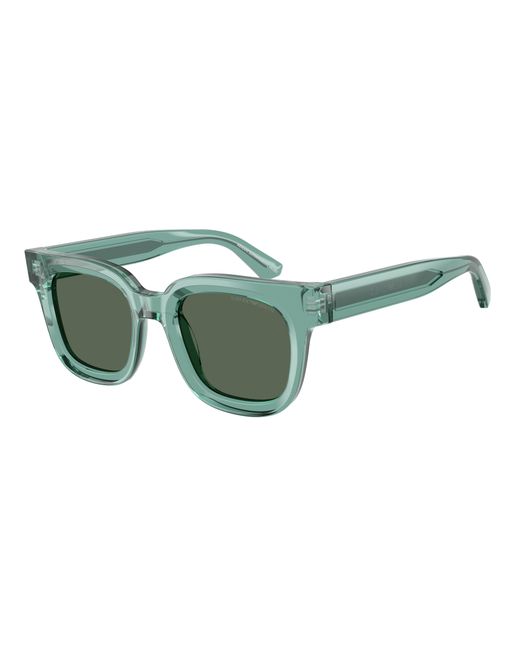 Emporio Armani Green Ea4271 636571 Sunglasses Acetate Geometric Normal
