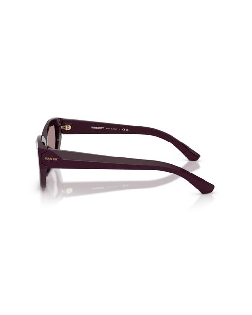 Burberry Black Be4463D 3400La Sunglasses Acetate Cat Eye Normal