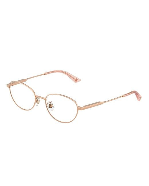Jimmy Choo Black Jc2009D 3008 Optical Frames Steel Round Normal