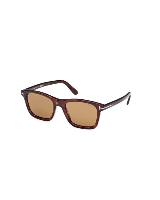 Tom Ford Black Ft1179 Barron 52E Sunglasses Acetate Squared Normal for men