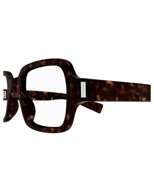 Saint Laurent Black Sl 720 Opt 002 Optical Frames Acetate Transparent Squared