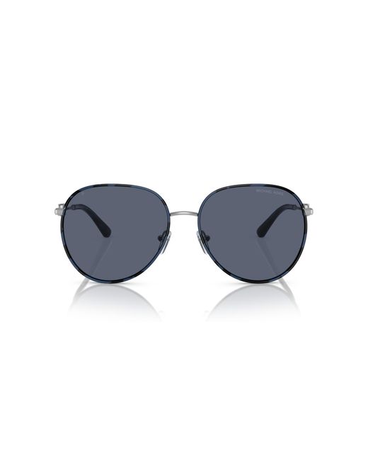 Michael Kors Black Mk1128J Empire 10158S Sunglasses Metal Pilot Normal