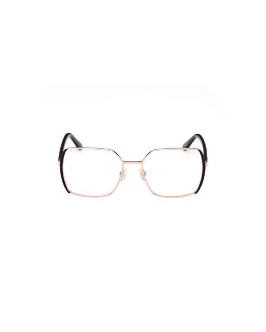 Guess Black Gm50014 005 Optical Frames Metal Squared Normal