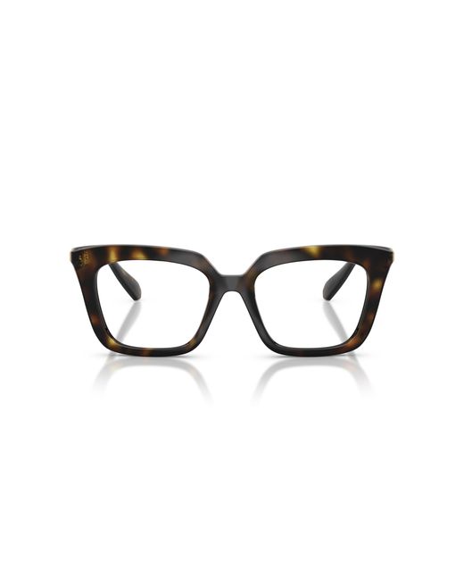 Swarovski Black Sk2043 1002 Optical Frames Acetate Squared Normal
