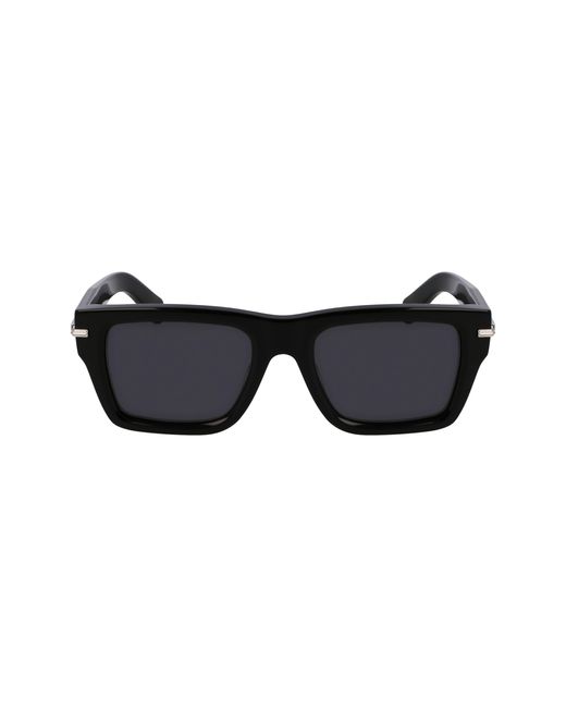Ferragamo Black Sf2033S 001 Sunglasses Acetate Squared Normal for men