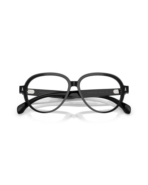 Moncler Black Me2003 3001 Optical Frames Acetate Transparent Pilot Normal