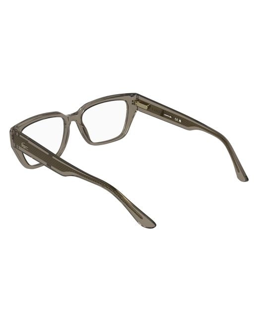 Lacoste Black L4014 202 Optical Frames Bio-Injected Squared Normal