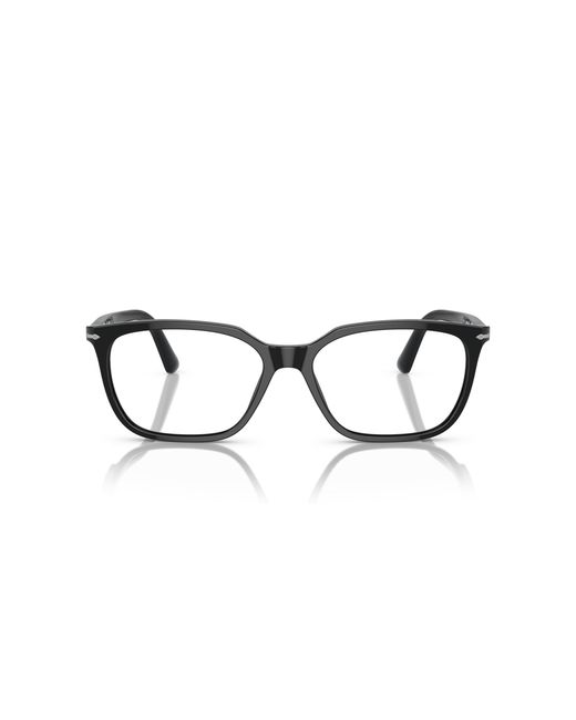 Persol Black Po3298V 95 Optical Frames Acetate Transparent Squared Normal for men
