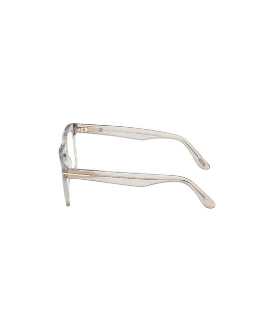 Tom Ford Black Ft6025-B 020 Optical Frames Acetate Squared Normal for men