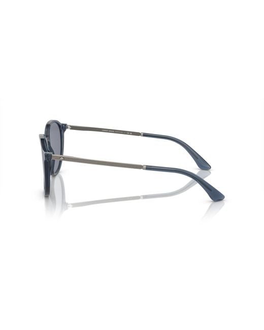 Giorgio Armani Black Ar8196 603519 Sunglasses Acetate Pantos Normal for men