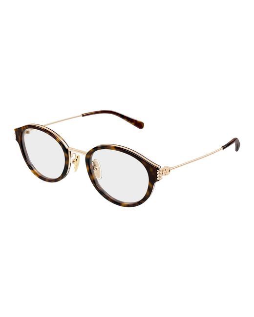 Gucci Black Gg1999Oj 002 Optical Frames Acetate Transparent Round