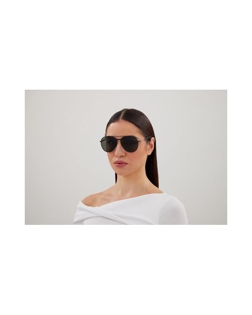 Gucci Black Gg1698S 001 Sunglasses Metal Pilot