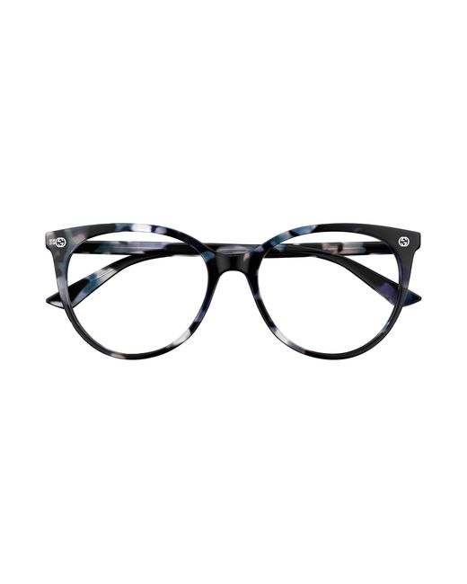 Gucci Black Gg0093O 008 Optical Frames Acetate Transparent Round