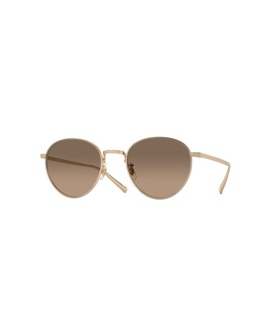 Oliver Peoples Black Ov1336St Rhydian 5035Gn Sunglasses Titanium Pantos Polarized