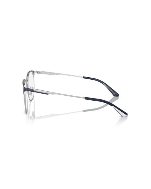 Emporio Armani Black Ea1158D 3018 Optical Frames Metal Transparent Pantos Normal for men