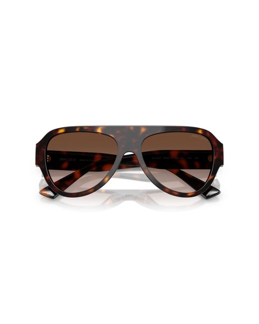 Jimmy Choo Black Jc5027 500213 Sunglasses Acetate Pilot Normal Shaded