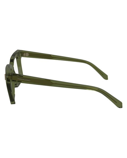 Ferragamo Black Sf2993 320 Optical Frames Acetate Squared Normal Normal