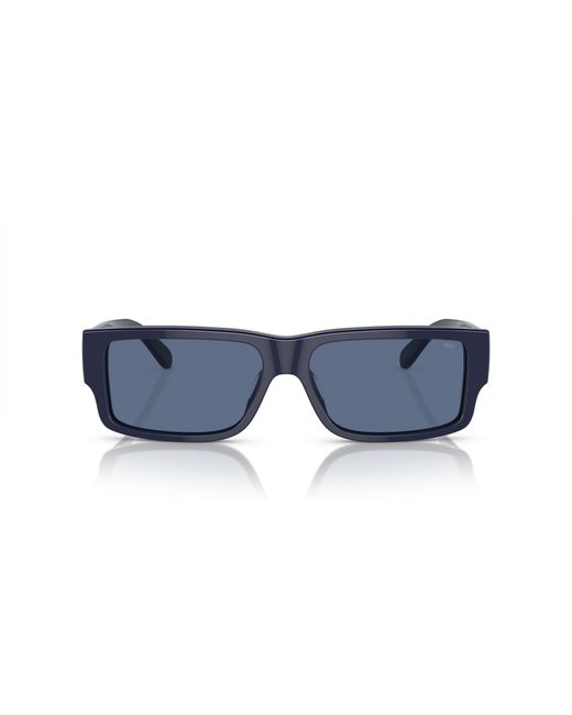 DIESEL Black Dl2003 716/80 Sunglasses Acetate Squared Normal for men