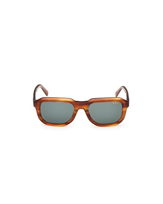 Guess Black Gu00278 47N Sunglasses Acetate Squared Normal for men