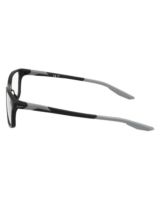 Nike Black 7405 001 Optical Frames Bio-Inject Squared Normal for men