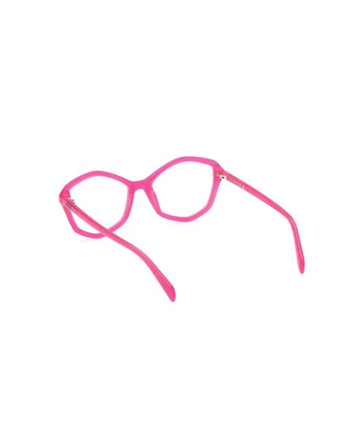 Emilio Pucci Black Ep5238 075 Optical Frames Acetate Geometric Normal