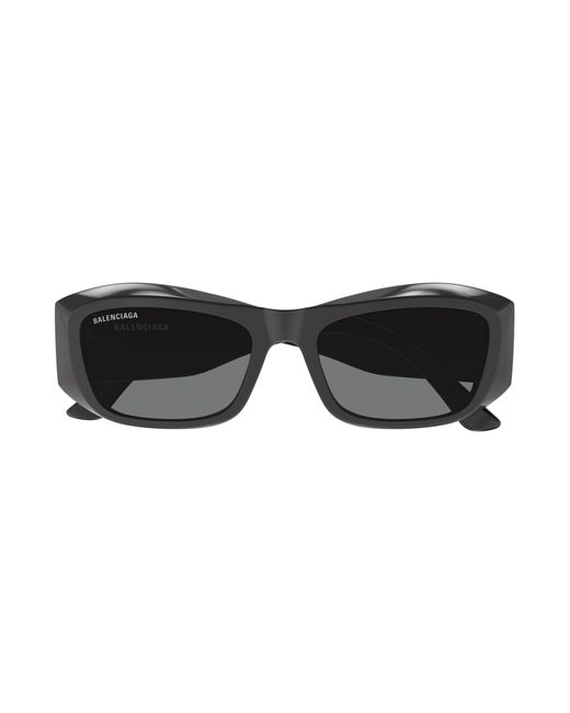 Balenciaga Black Bb0397Sa 004 Sunglasses Acetate Squared