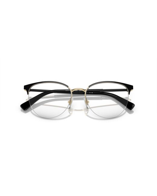 Versace Black Ve1247 1252 Optical Frames Metal Pantos Normal