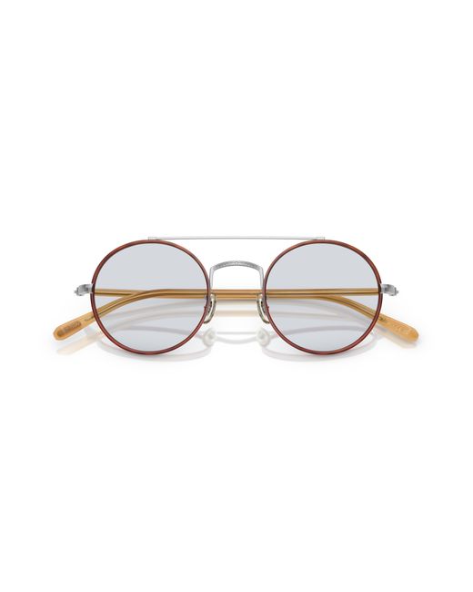 Oliver Peoples Black Ov1355T Etlin 5036 Optical Frames Titanium Light Round Normal