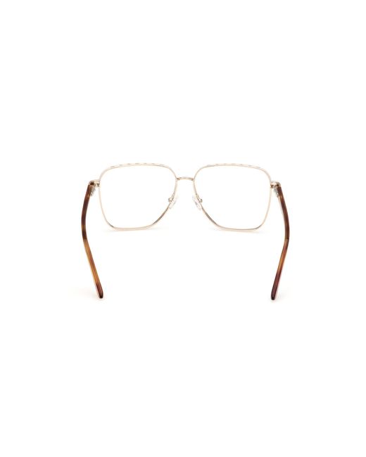 Guess Black Gu50125 032 Optical Frames Metal Squared Normal